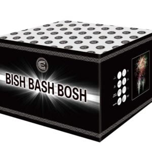 Bish Bash Bosh Cake Firework
