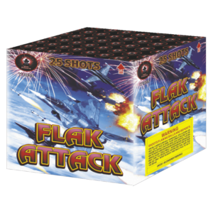 Flak Attack Barrage Cake Firework