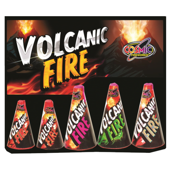 Volcanic Fire Fountain Firework