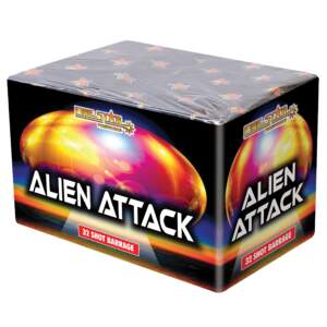 Alien Attack Cake Firework